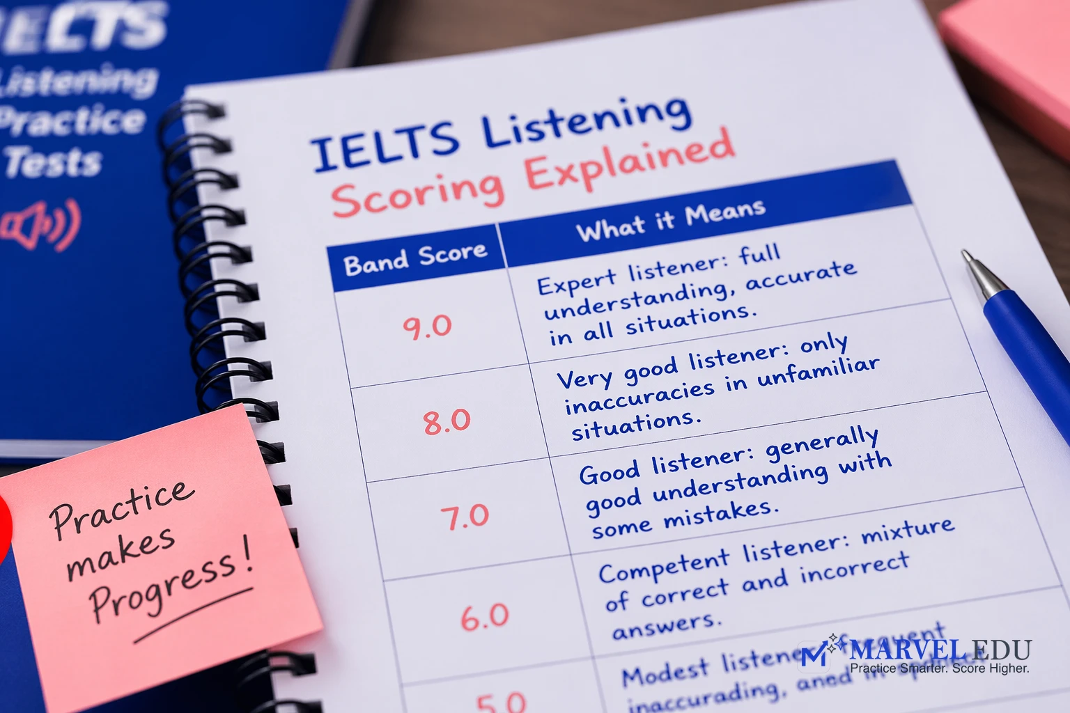IELTS Listening Scoring Explained With Practice Context